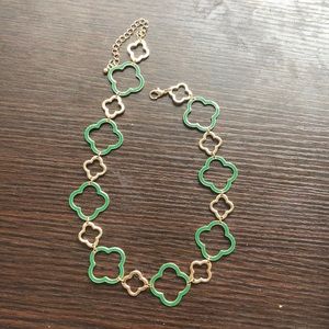 Green Statement Necklace